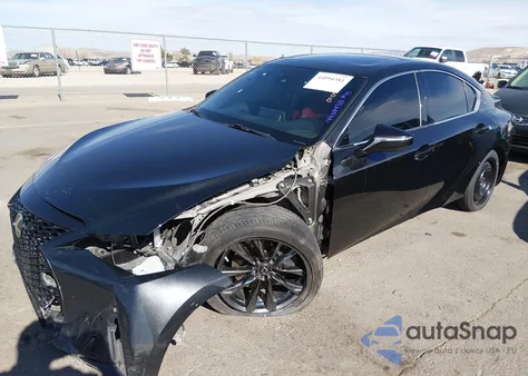 2021 Lexus Is 350 F Sport z USA, uszkodzony, nr VIN JTHGZ1B28M5040892